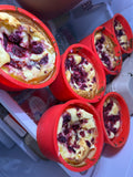Raspberry cheesecake